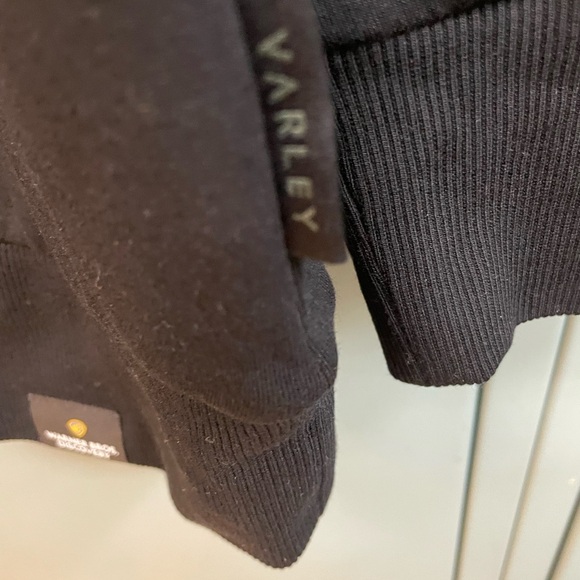 Varley Ribbed Black Zip-Up Jacket - Picture 6 of 7